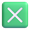 cross mark button